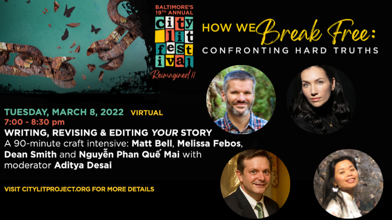 CityLit Festival Presents: Writing, Revising, & Editing YOUR Story