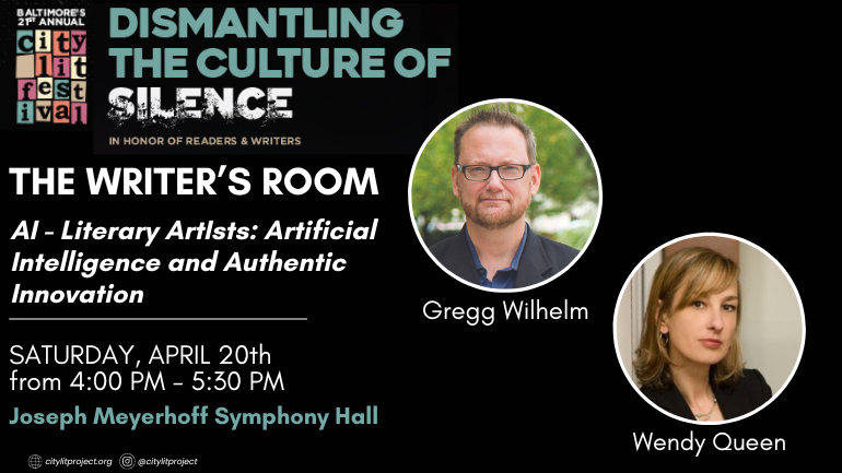 CityLit Festival presents Literary Artists: Artificial Intelligence and Authentic Innovation