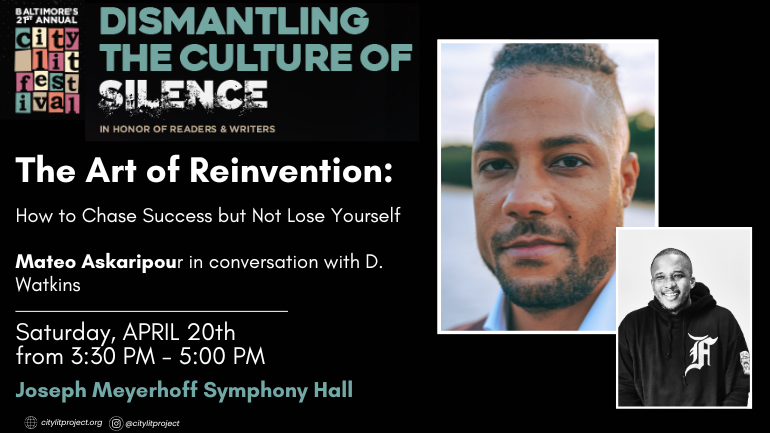 CityLit Festival presents The Art of Reinvention