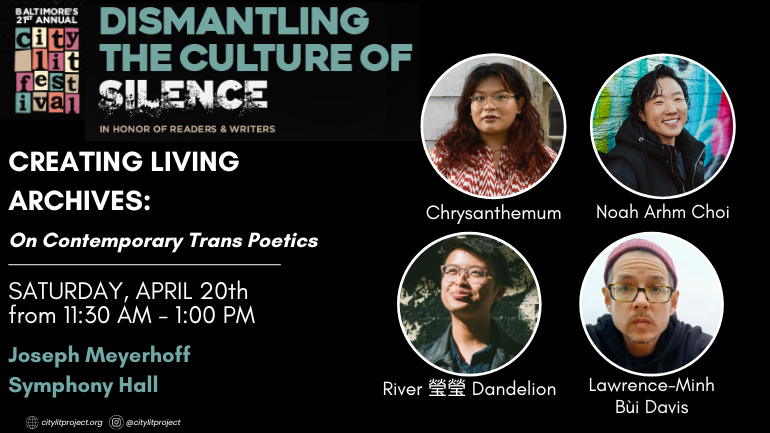 CityLit Festival presents Creating Living Archives